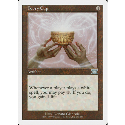 Ivory Cup - 6ED