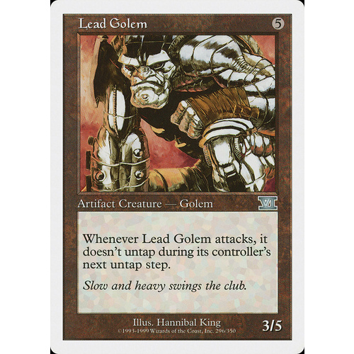 Lead Golem - 6ED