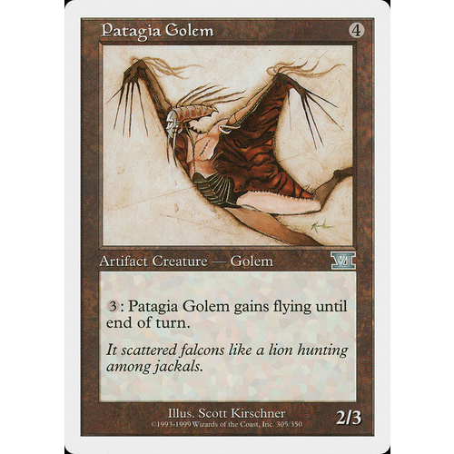 Patagia Golem - 6ED