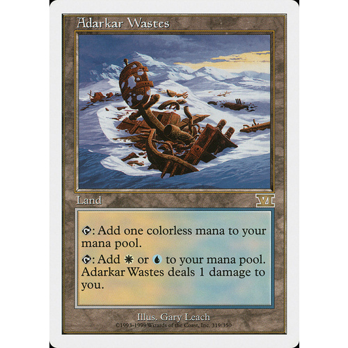 Adarkar Wastes - 6ED