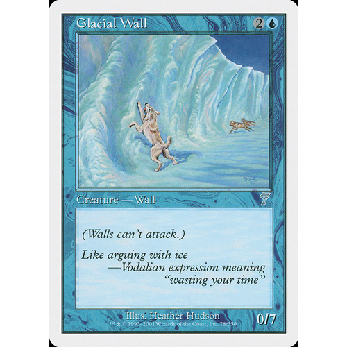 Glacial Wall - 7ED