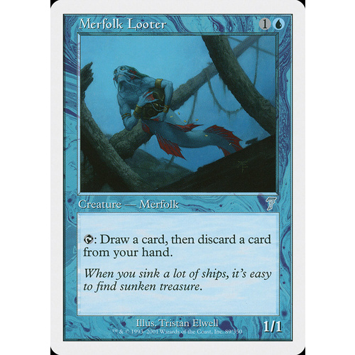 Merfolk Looter - 7ED