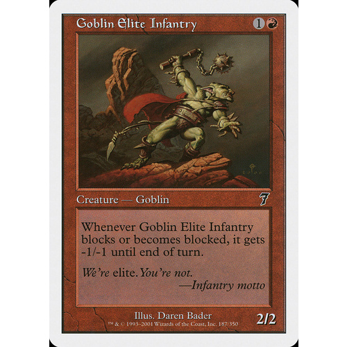 Goblin Elite Infantry - 7ED
