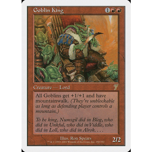 Goblin King - 7ED