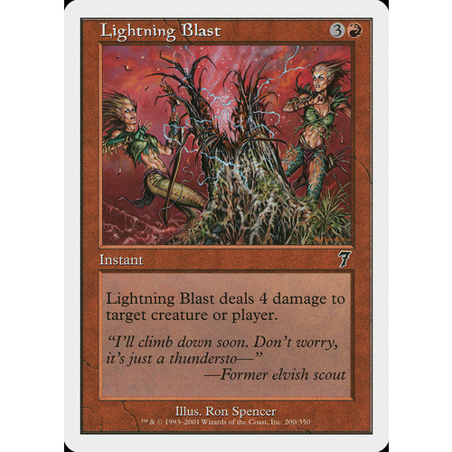 Lightning Blast - 7ED
