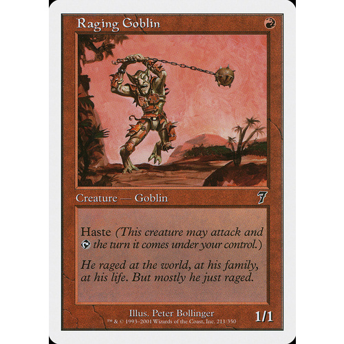 Raging Goblin - 7ED