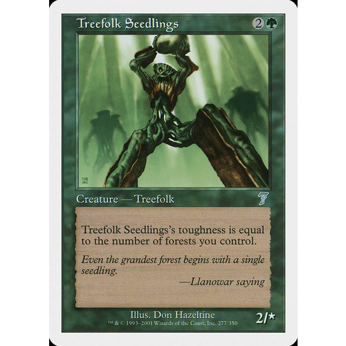 Treefolk Seedlings - 7ED