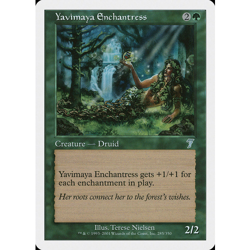 Yavimaya Enchantress - 7ED