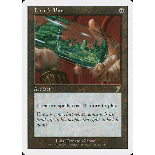 Feroz's Ban - 7ED
