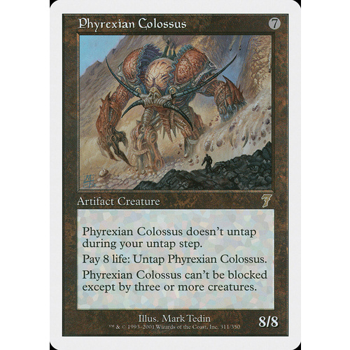 Phyrexian Colossus - 7ED