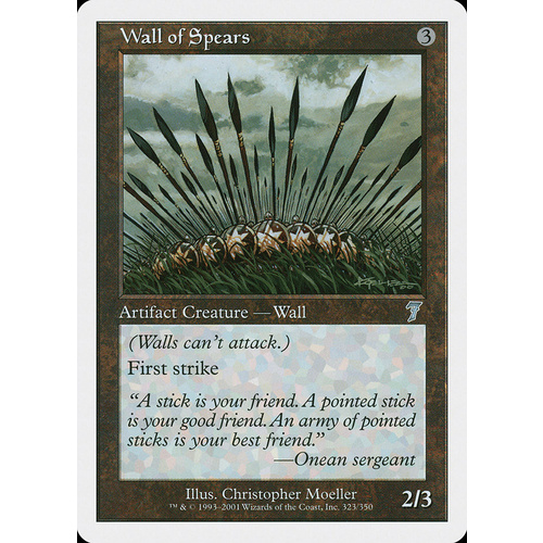 Wall of Spears - 7ED