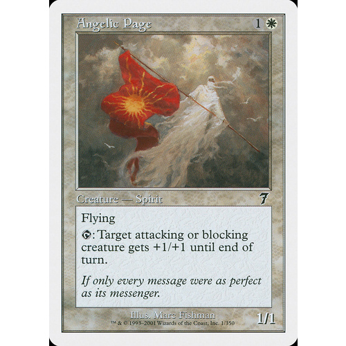 Angelic Page FOIL - 7ED