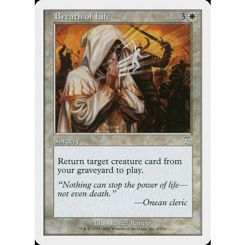 Breath of Life FOIL - 7ED