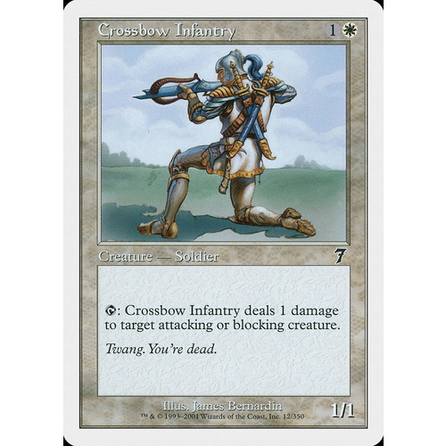 Crossbow Infantry FOIL - 7ED