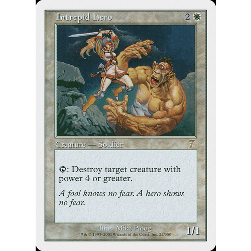 Intrepid Hero FOIL - 7ED