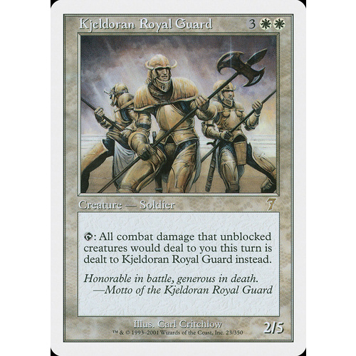 Kjeldoran Royal Guard FOIL - 7ED