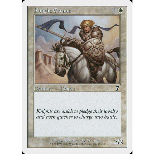 Knight Errant FOIL - 7ED
