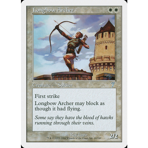Longbow Archer FOIL - 7ED