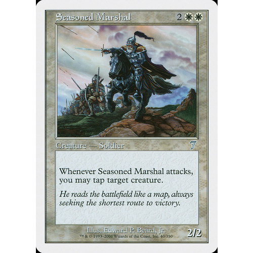 Seasoned Marshal FOIL - 7ED