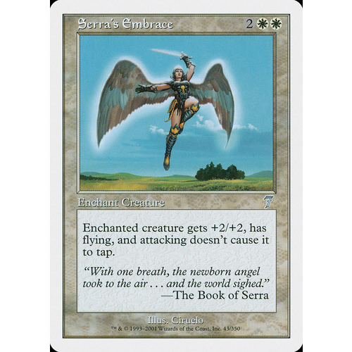 Serra's Embrace FOIL - 7ED