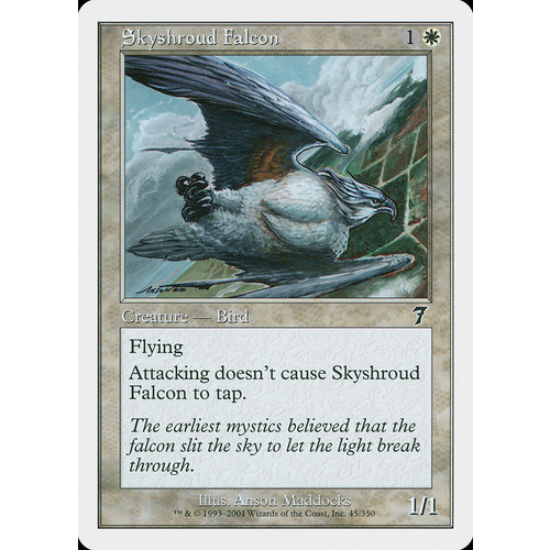 Skyshroud Falcon FOIL - 7ED