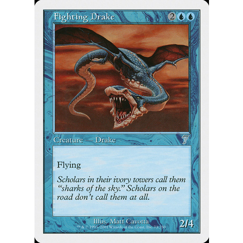 Fighting Drake FOIL - 7ED