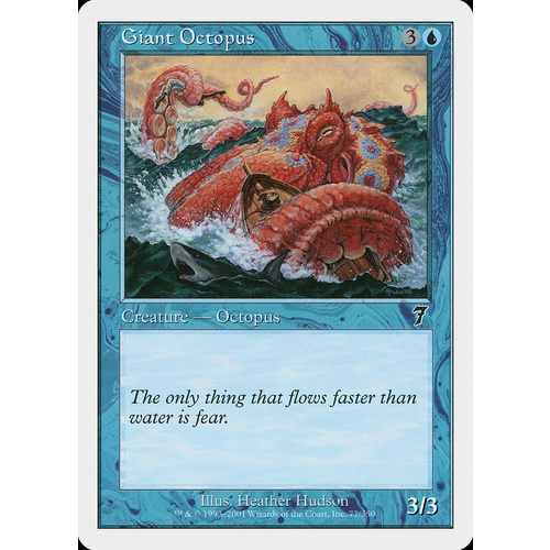 Giant Octopus FOIL - 7ED