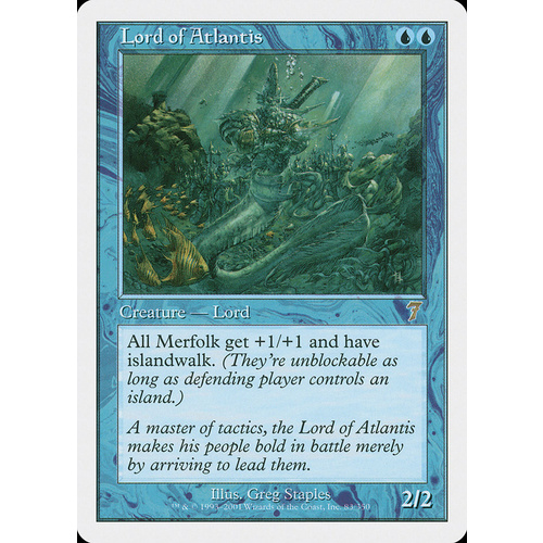 Lord of Atlantis FOIL - 7ED