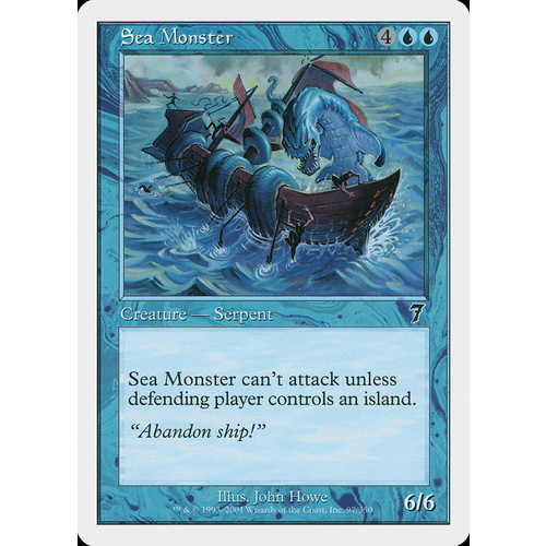 Sea Monster FOIL - 7ED