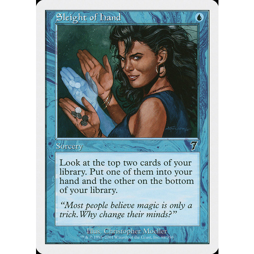 Sleight of Hand FOIL - 7ED