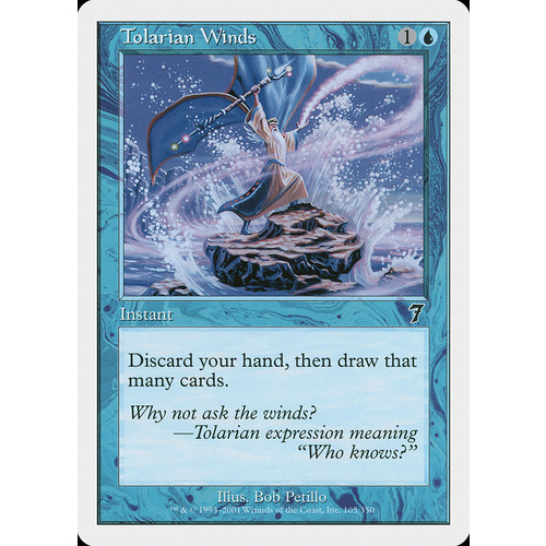 Tolarian Winds FOIL - 7ED