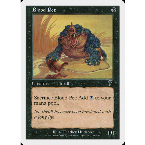 Blood Pet FOIL - 7ED