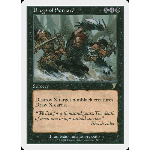 Dregs of Sorrow FOIL - 7ED