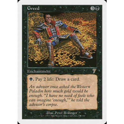 Greed FOIL - 7ED
