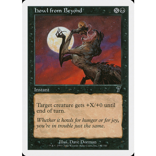 Howl from Beyond FOIL - 7ED