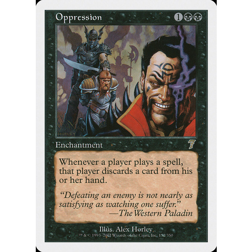 Oppression FOIL - 7ED