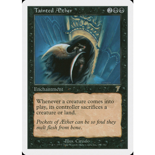 Tainted Aether FOIL - 7ED