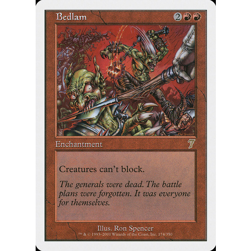 Bedlam FOIL - 7ED