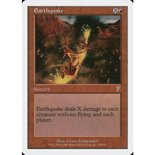 Earthquake FOIL - 7ED