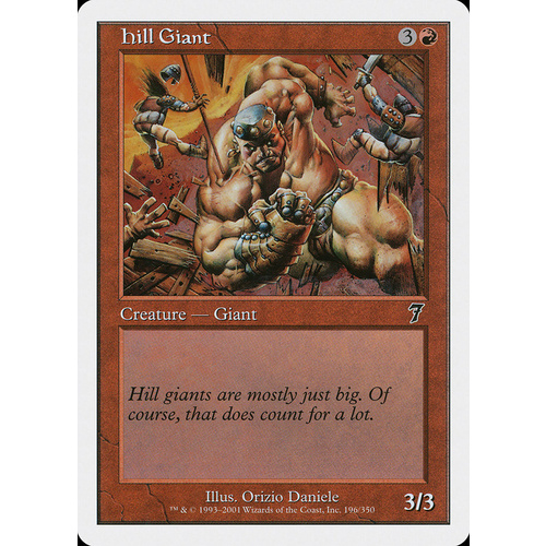 Hill Giant FOIL - 7ED