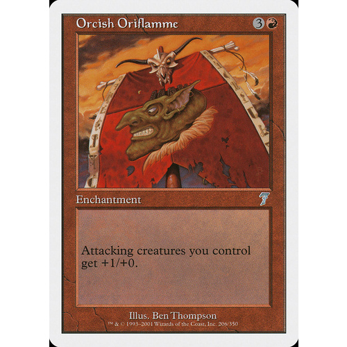 Orcish Oriflamme FOIL - 7ED