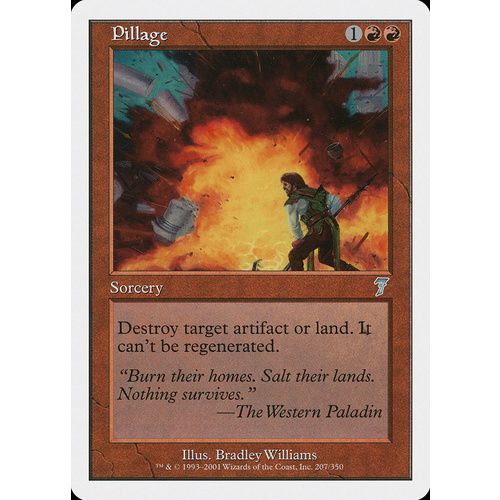 Pillage FOIL - 7ED