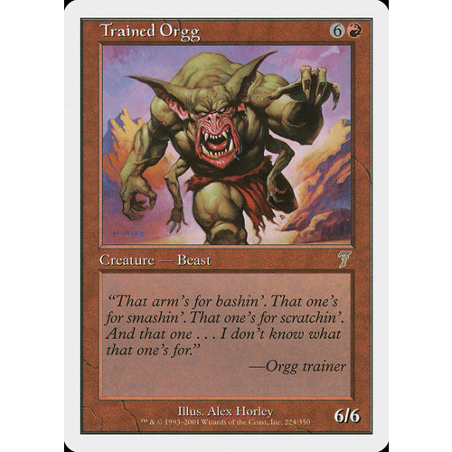 Trained Orgg FOIL - 7ED