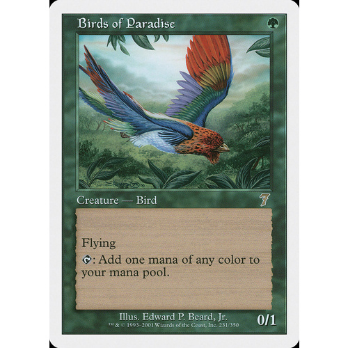 Birds of Paradise FOIL - 7ED