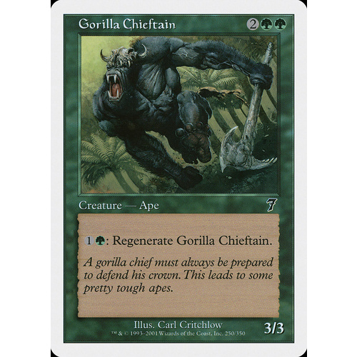 Gorilla Chieftain FOIL - 7ED