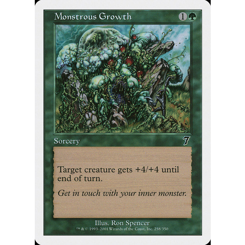 Monstrous Growth FOIL - 7ED