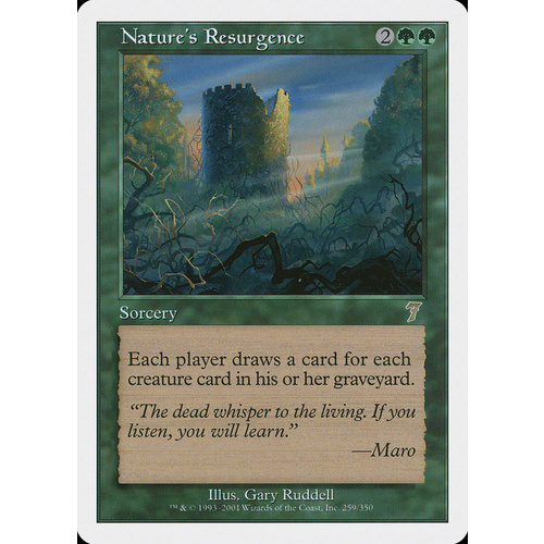 Nature's Resurgence FOIL - 7ED