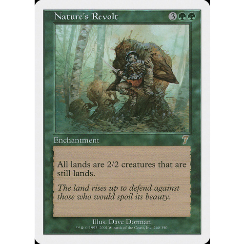 Nature's Revolt FOIL - 7ED