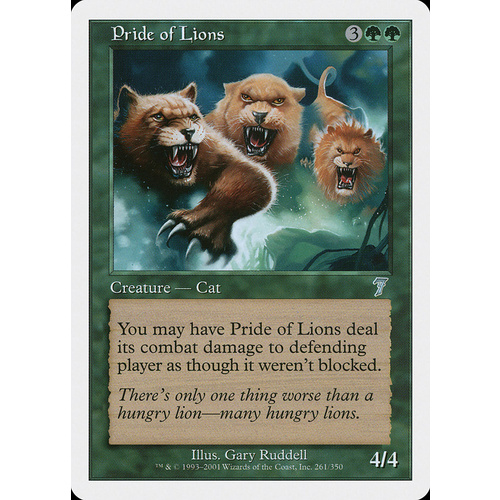 Pride of Lions FOIL - 7ED