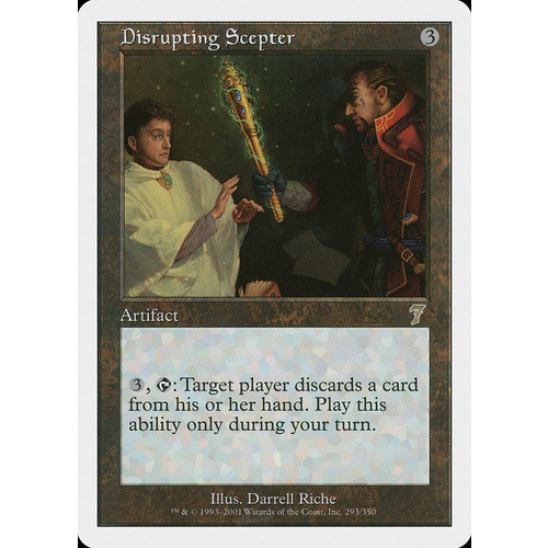 Disrupting Scepter FOIL - 7ED